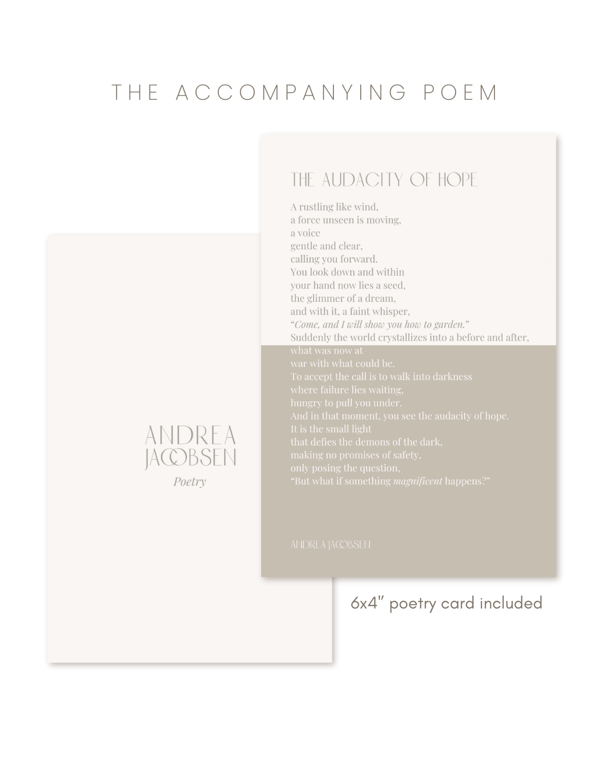 The Audacity of Hope